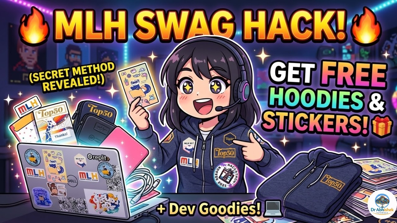 🔥 Лайфхак в честь MLH Global Hack Week: получите БЕСПЛАТНЫЕ толстовки, наклейки и сувениры для ра...