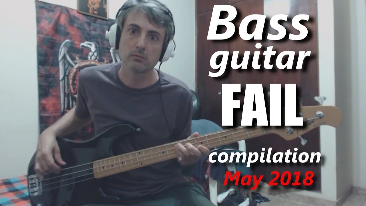 Bass Guitar FAIL compilation May 2018 | RockStar FAIL