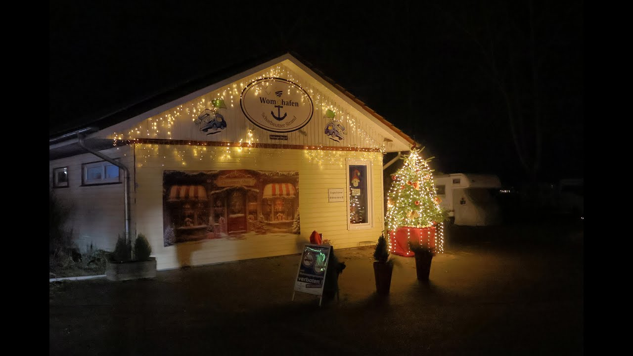 Vorstellungen Womo-Stellplätze Scharbeutz und Celle in der Adventszeit.