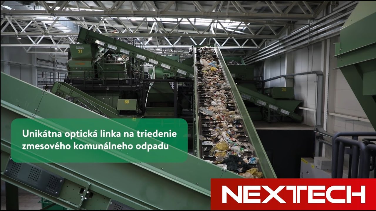 Ako funguje novootvorená optická triediaca linka na komunálny odpad v Nových Zámkoch