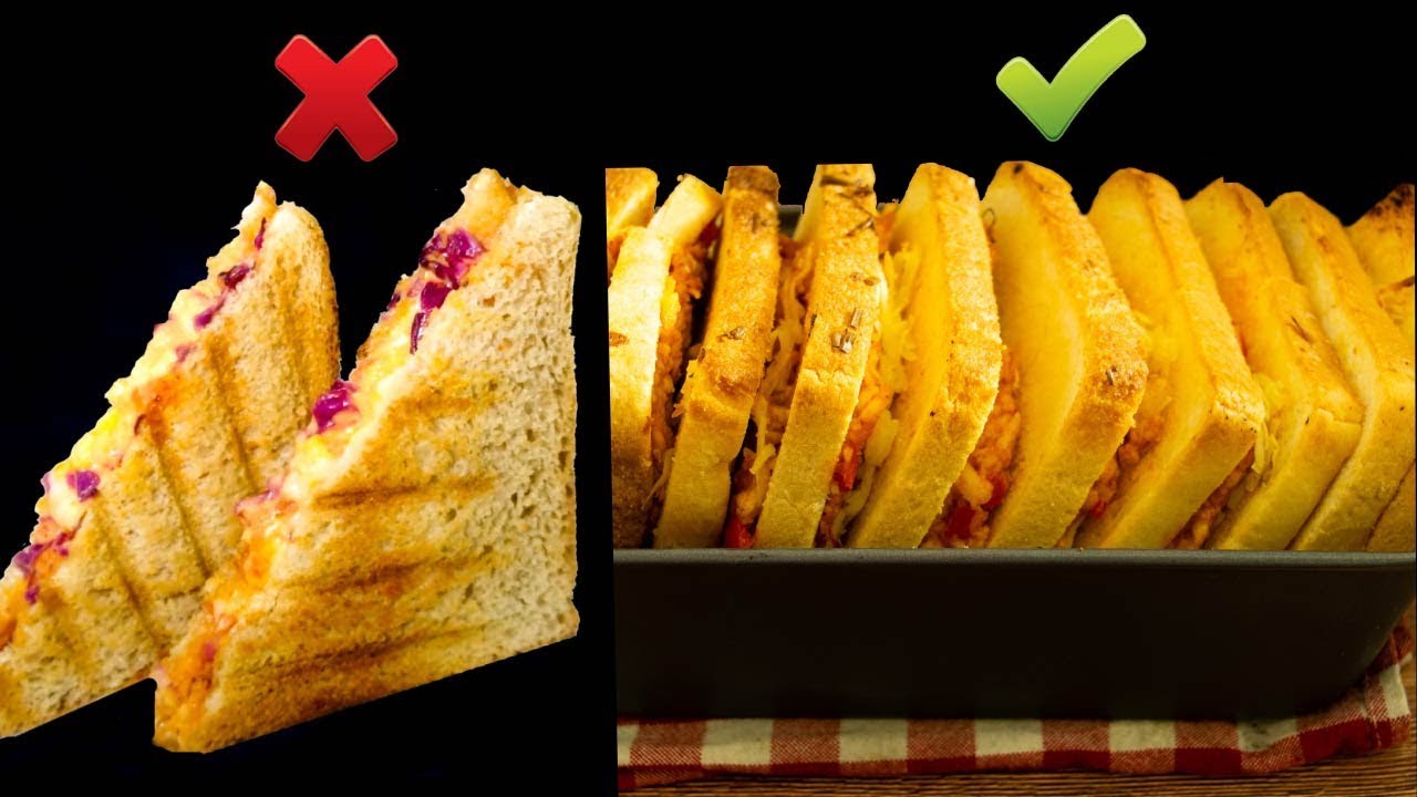 You have been making Paneer Sandwich WRONG .. Try this Paneer Cheese Stack Sandwich Today !!!