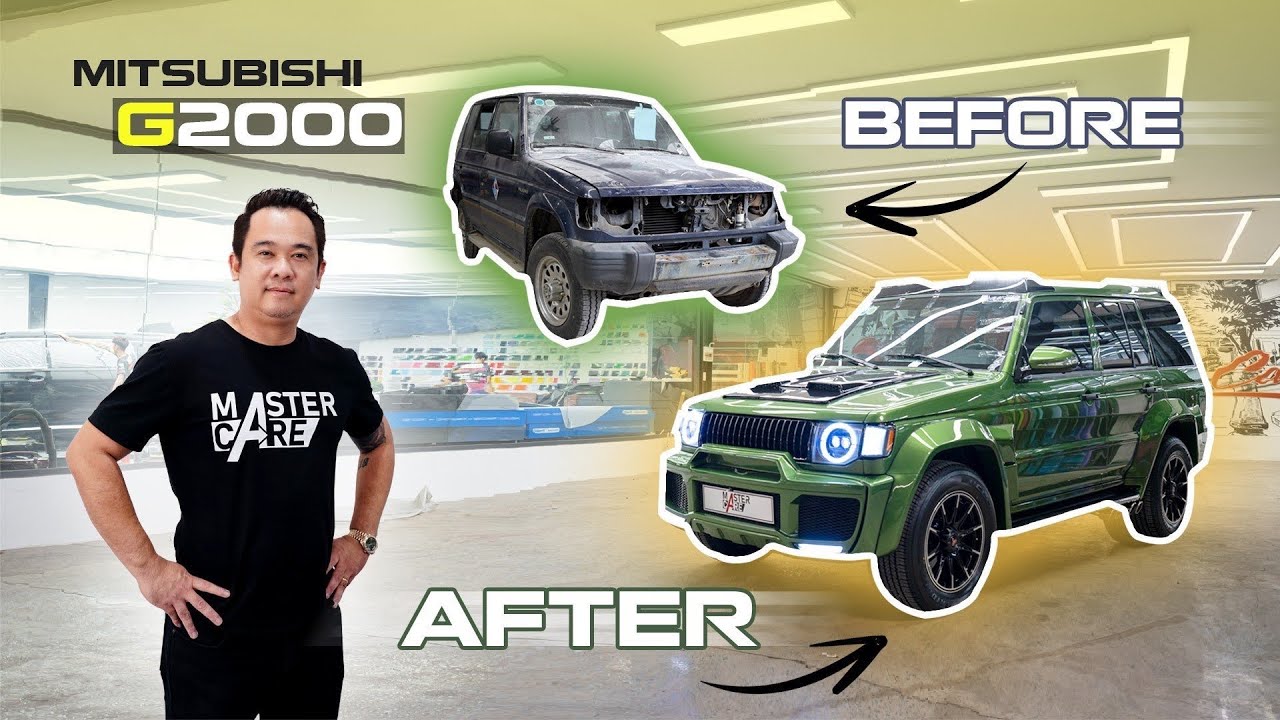 Chiếc Pajero như đồng nát 