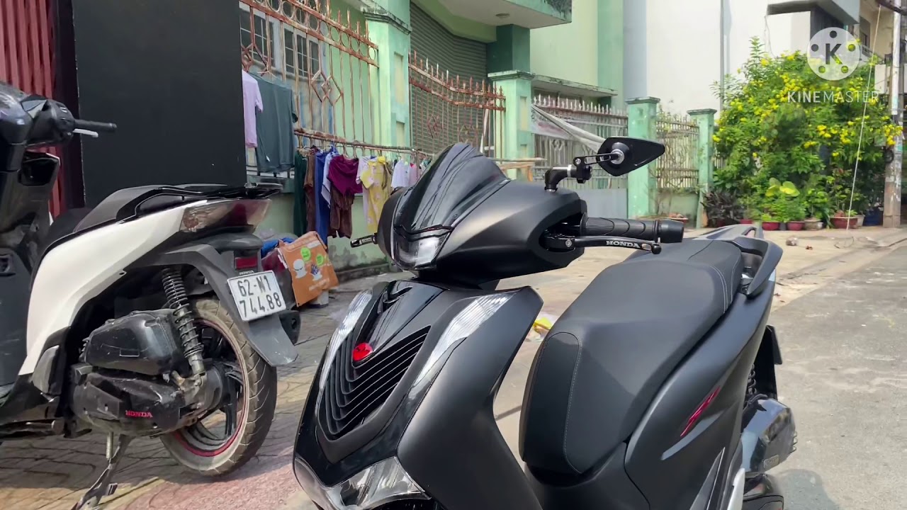 SH2020 đen nhám dọn kiểng nhẹ nhưng chất