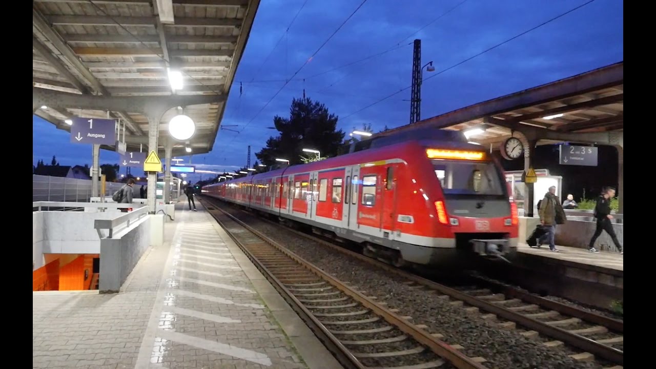 Walking. Bahnhof Raunheim(Raumheim station), GERMANY 2016 [라운하임역[