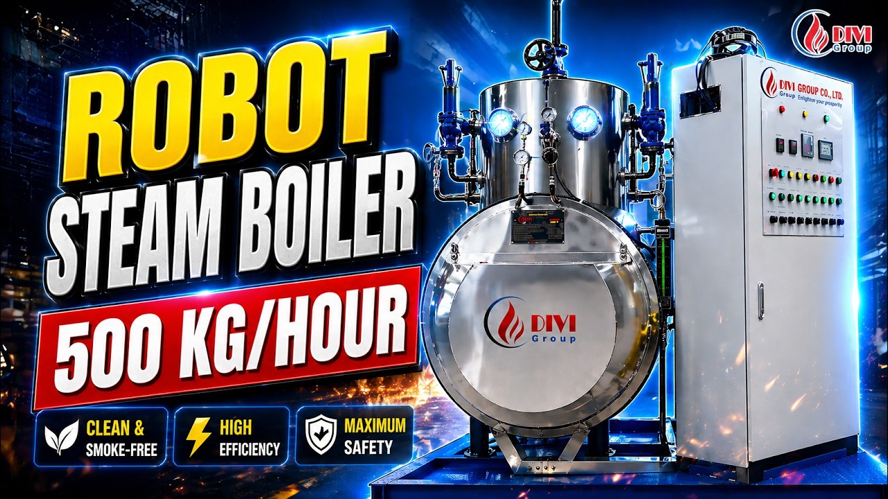 500kg/h Robot Electric Steam Boiler | Clean & Smoke-Free Industrial Boiler