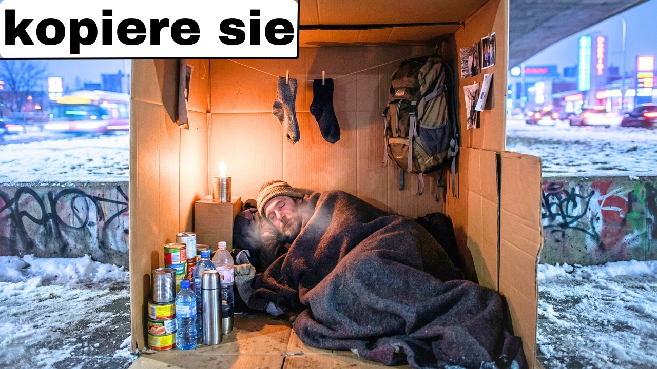 Obdachlose unter 18 Jahren haben bereits einen Weg gefunden, eine Nacht zu überleben