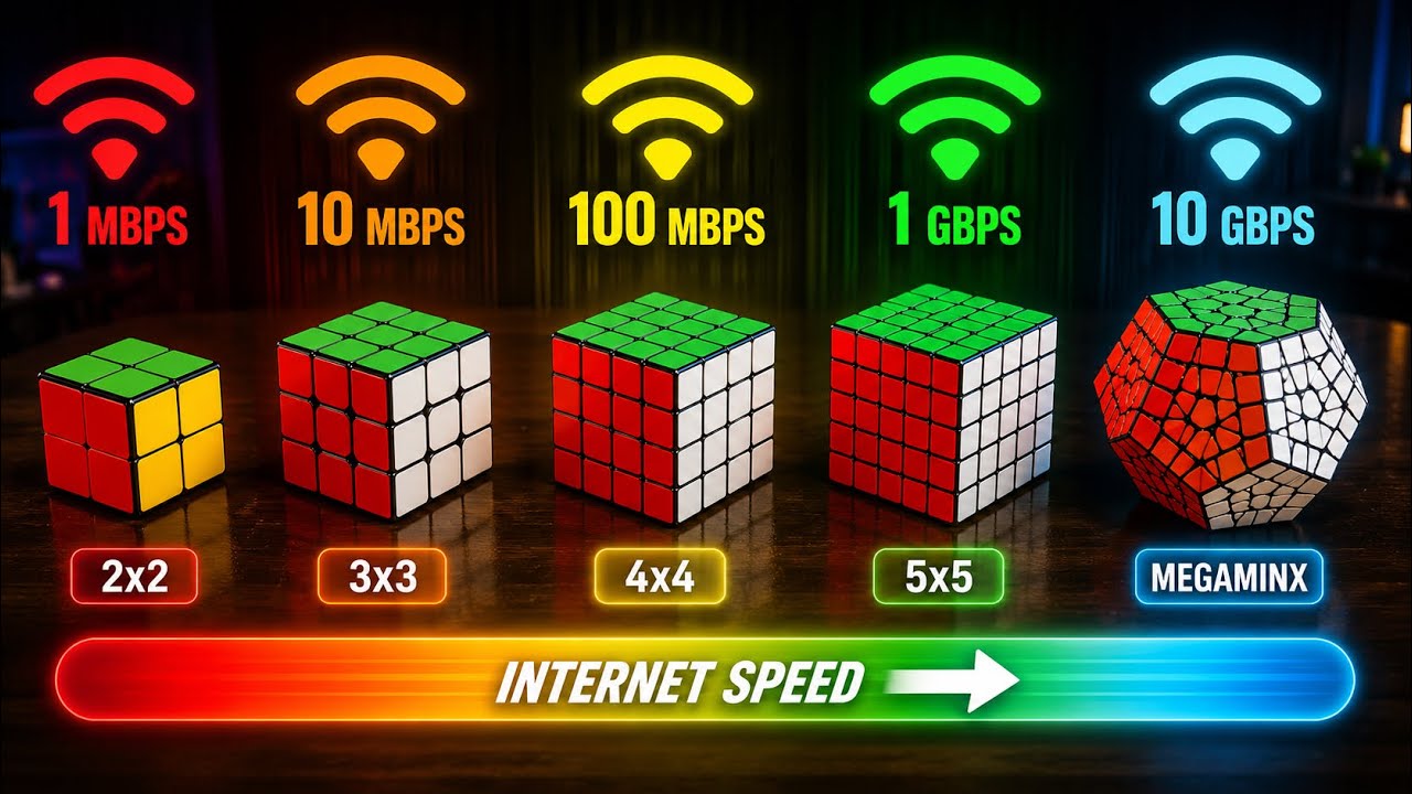 IF WIFI SPEEDS WERE LINKED TO CUBING