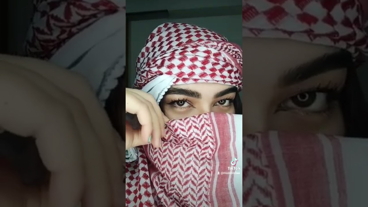 russian girl trying Jordanian style  