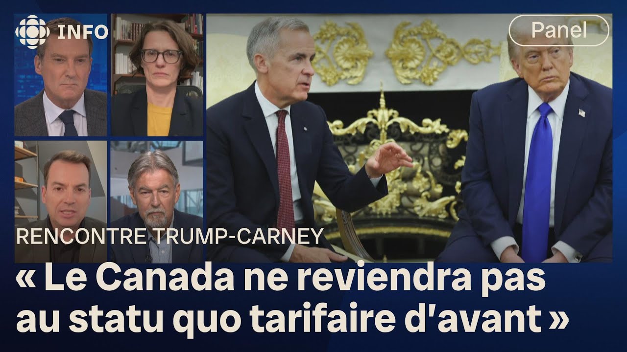 Rencontre entre Mark Carney et Donald Trump &agrave; Washington : quels gains pour le Canada?