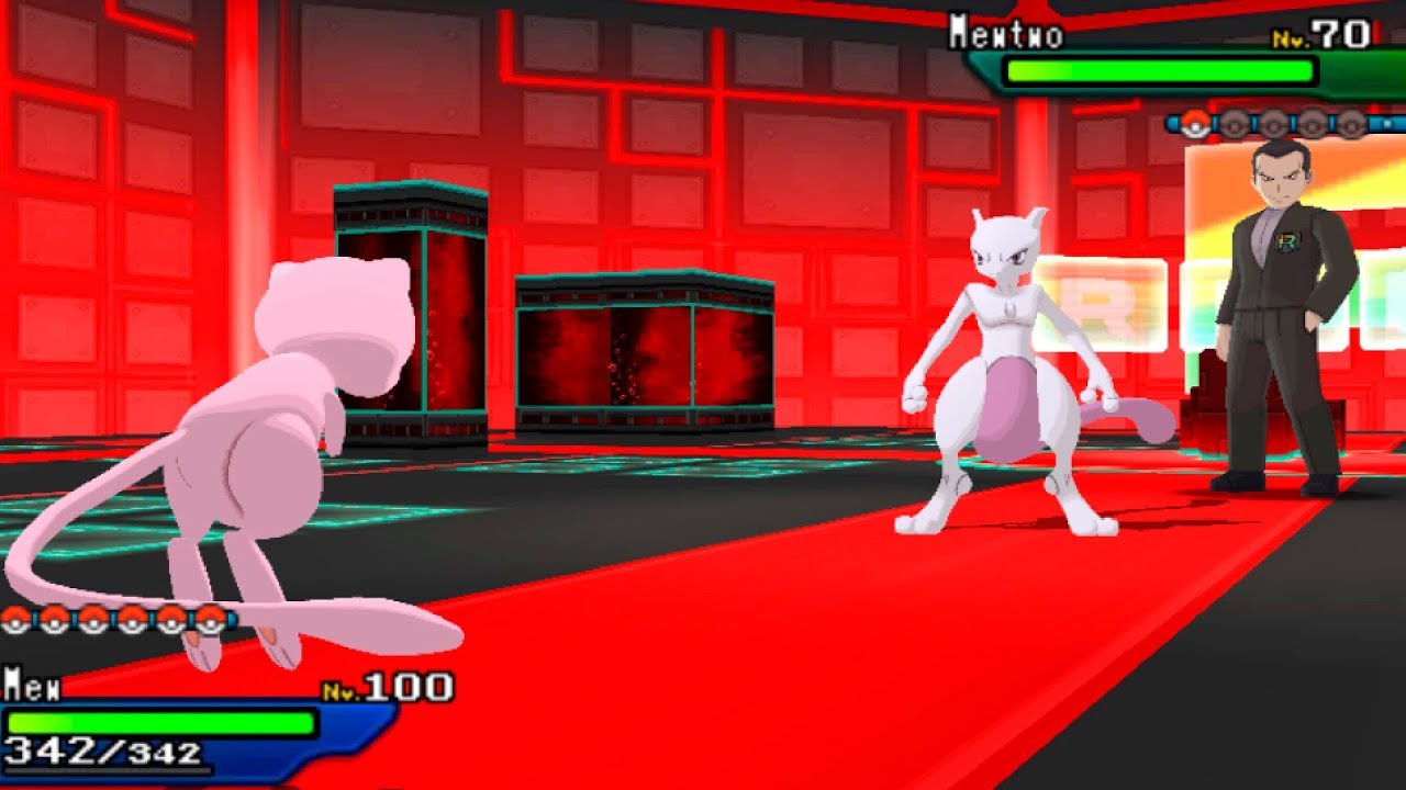 MEW VS MEWTWO de GIOVANNI - POKÉMON ULTRASOL y ULTRALUNA