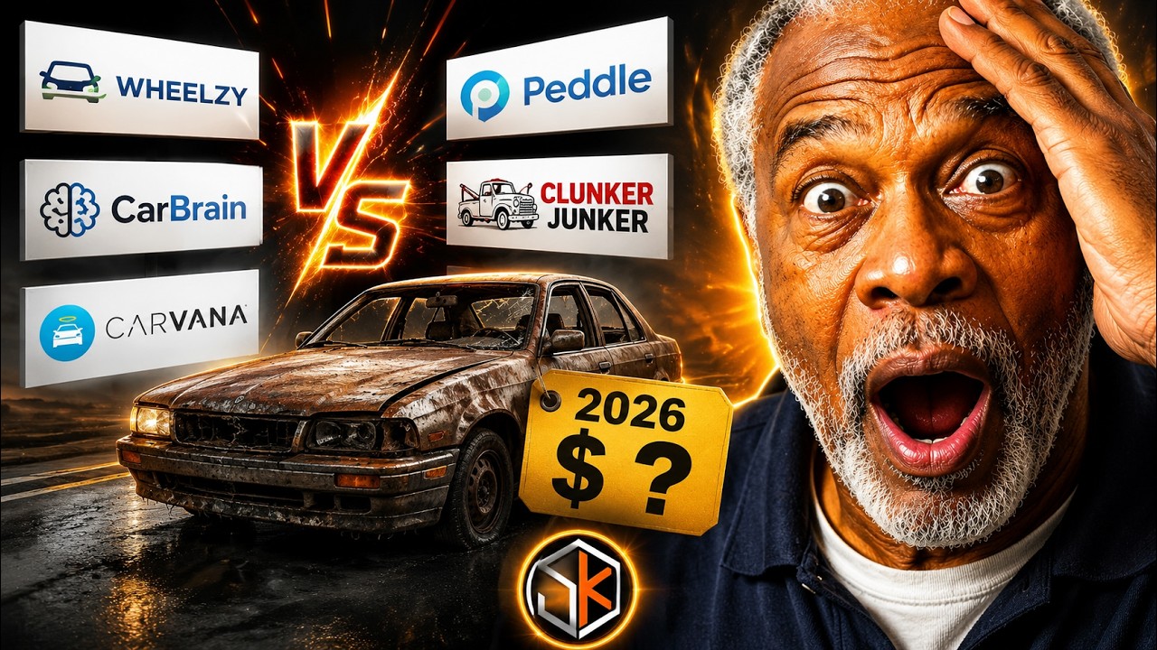Wheelzy vs Peddle vs CarBrain vs The Clunker Junker vs Carvana 2025: Which One? 🔶 CREDIT S3•E268