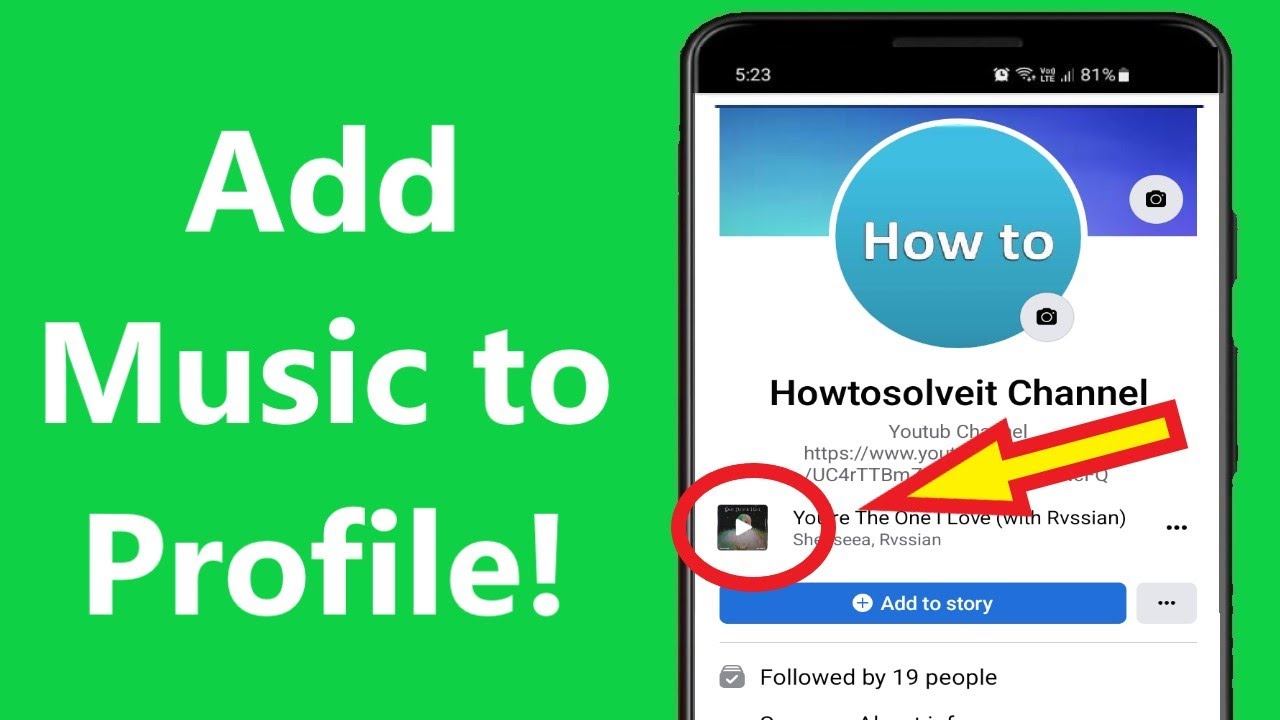 How to Put Music in Facebook Profile!! - Howtosolveit