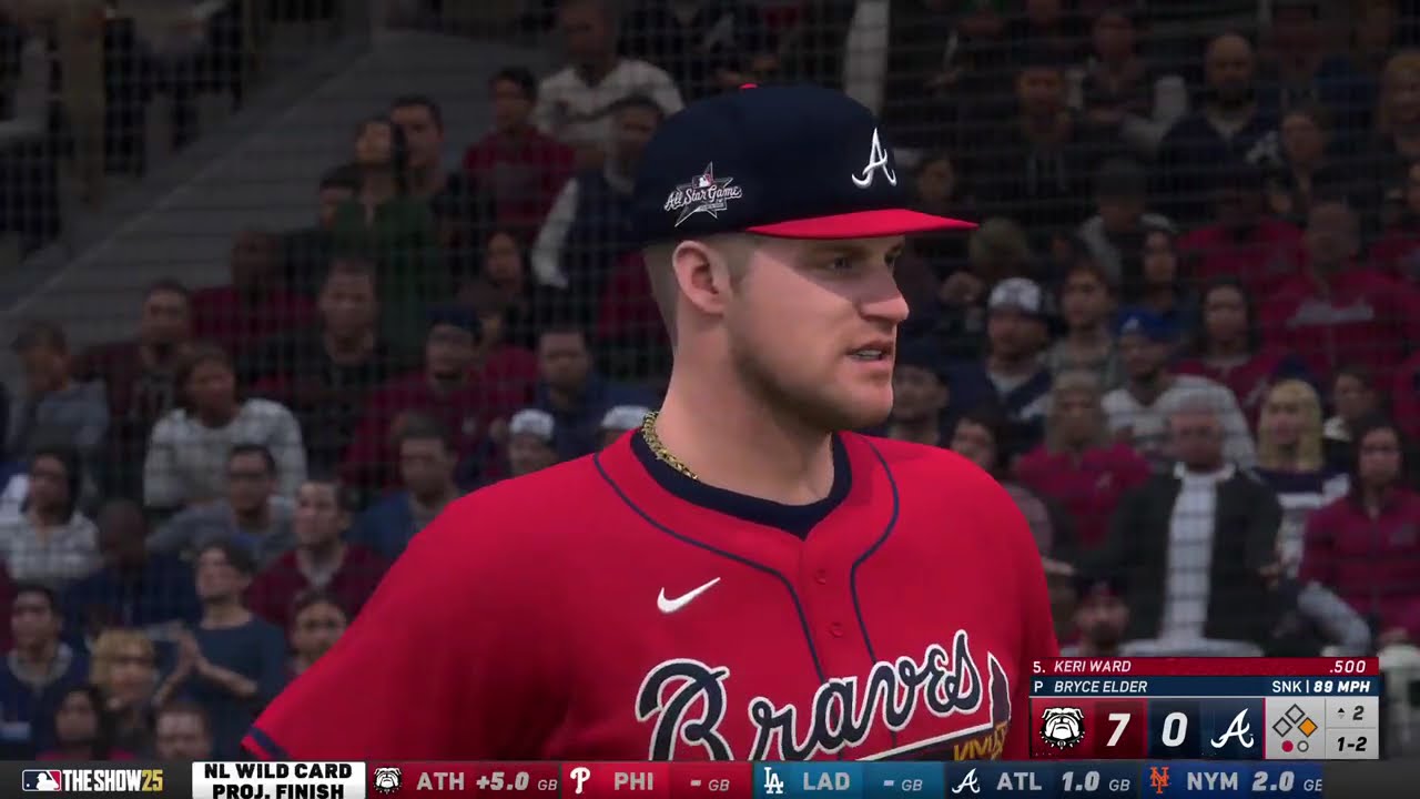 MLB The Show 25 - Athens Bulldogs vs Atlanta BravesGame 1