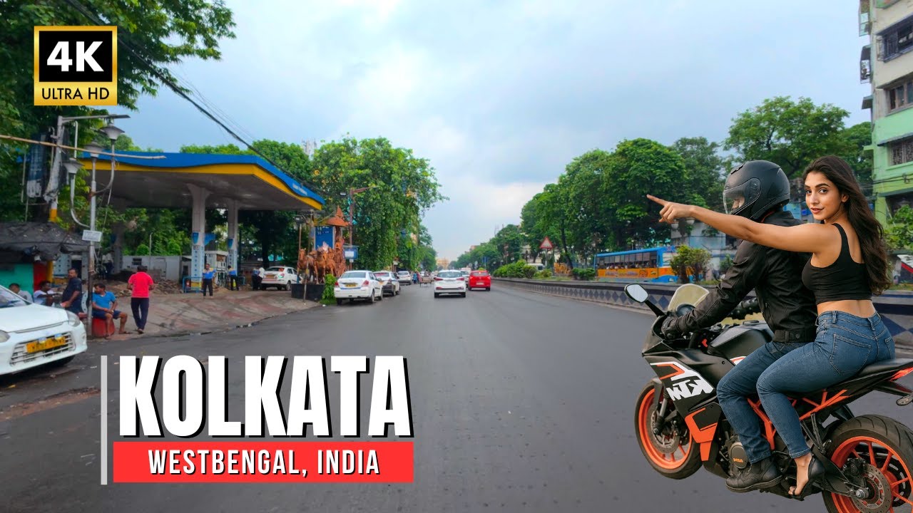 【India Drive 4K】Kolkata – New Market via Quest Mall, Sonagachi, Maniktala & Sealdah | 2025