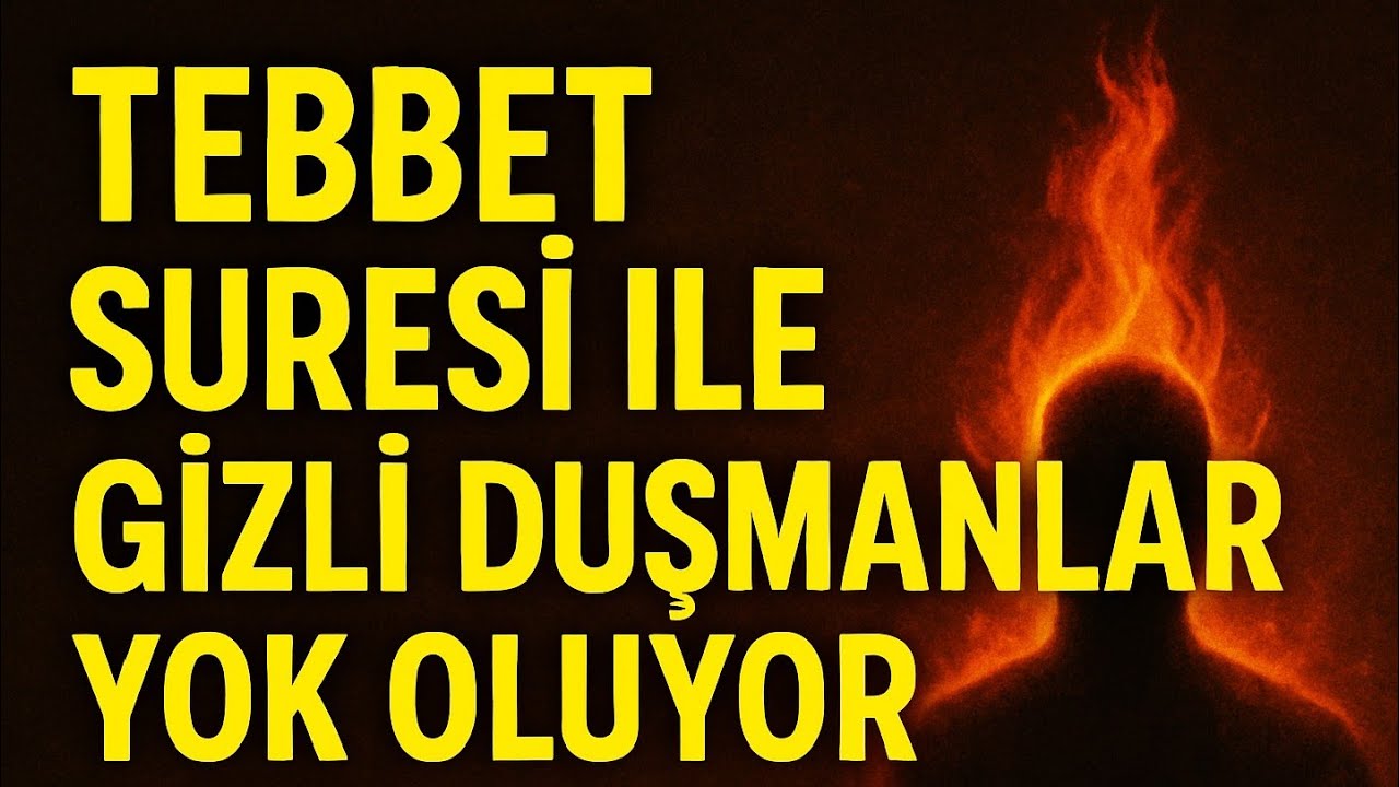 TEBBET SURESİNİN METAFİZİK &Ouml;TESİ SIRRINI  BİLİYOR MUSUNUZ?