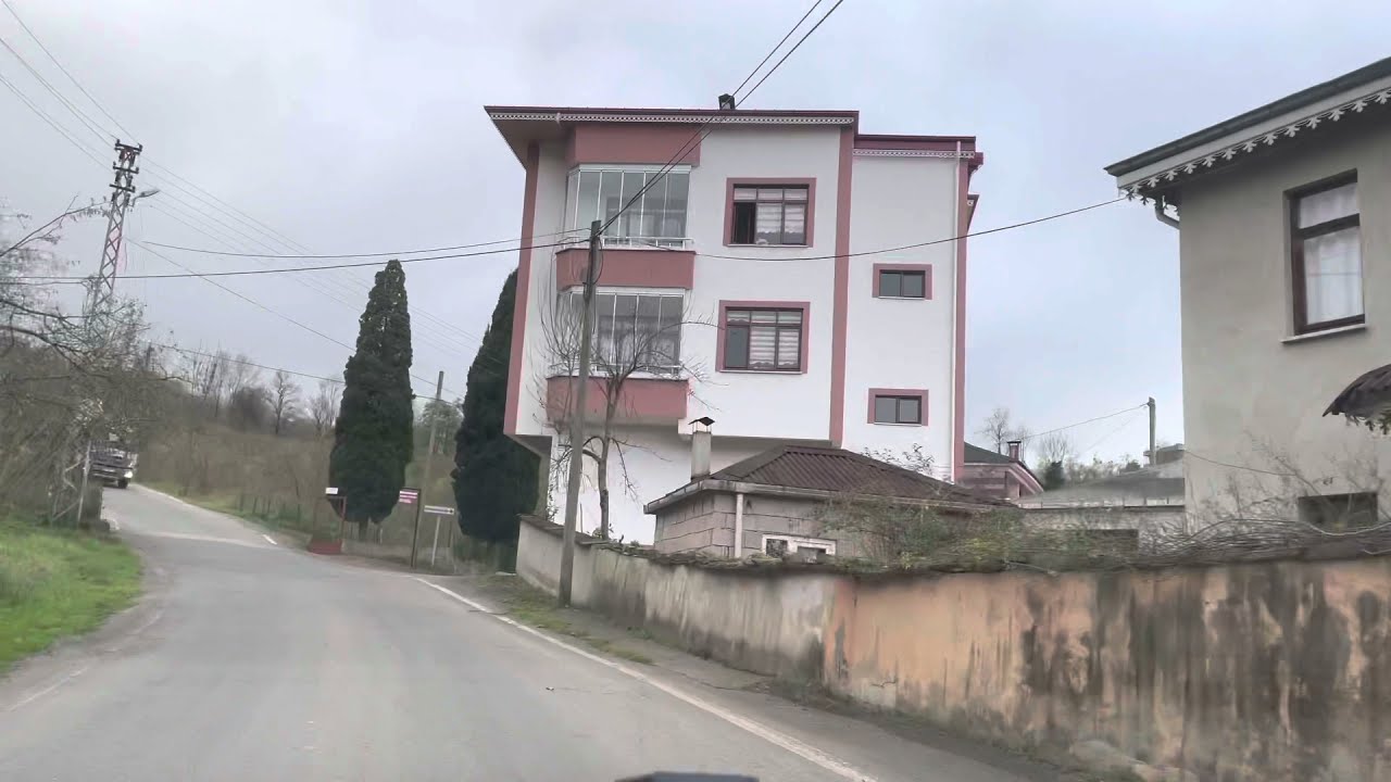 Dolaylı köyü Trabzon -- Aralık 2021