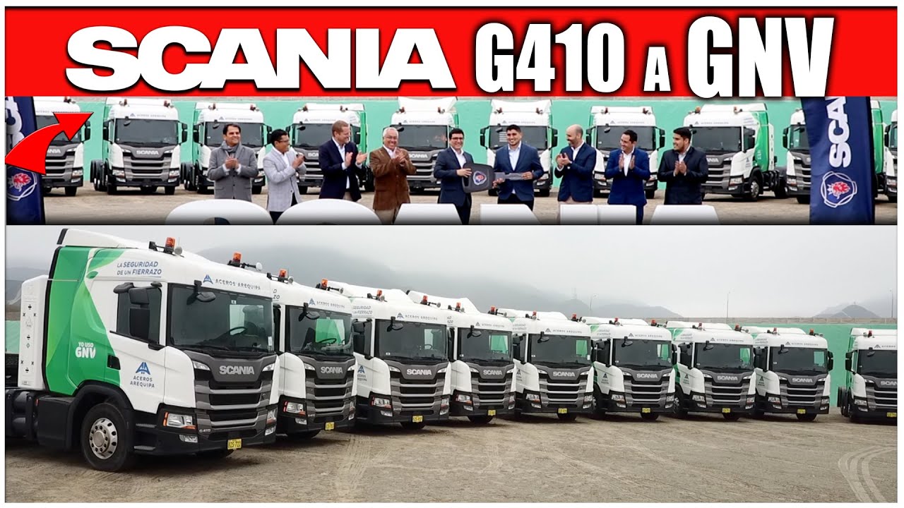 Transportes Barcino es Scania: Entrega 20 camiones G410 a GNV