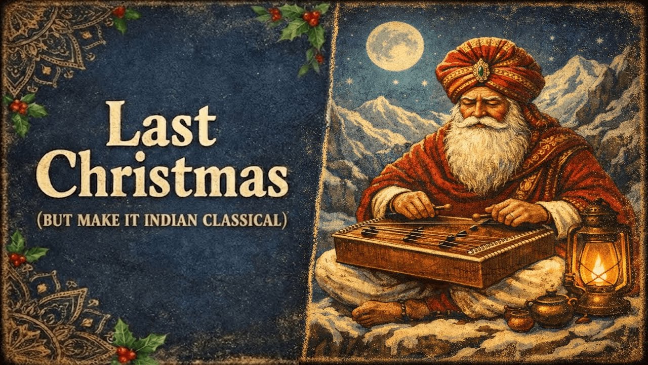 Last Christmas but make it indian classical