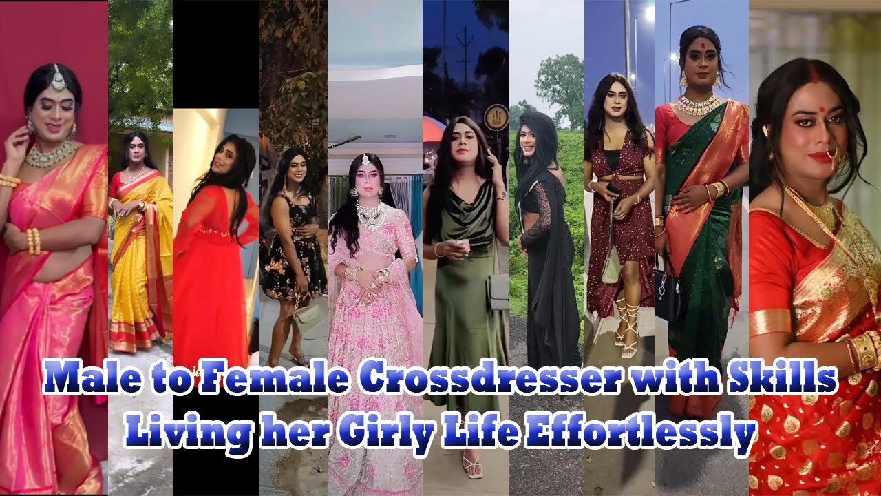 Male to Female Crossdresser | Inspiring Others with her skills