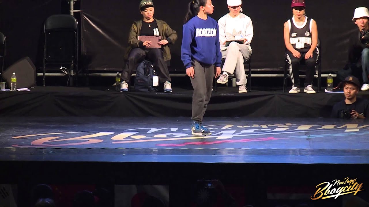 BGirl 2on2 Best8-2 Lady Banan & Lady Little vs 小鬼 & 小樹 | 2014 New Taipei BBoy City新北市國際街舞大賽