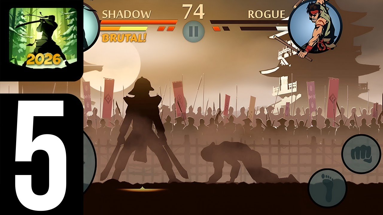 Shadow Fight 2 - Gameplay Walkthrough Part 5 - Act 1 (iOS, Android)