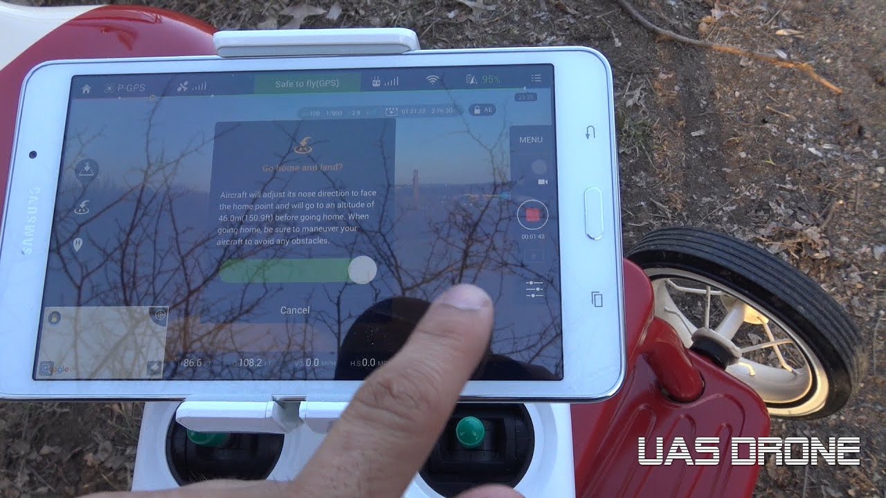 Testing DJI Phantom 3 Return To Home Features