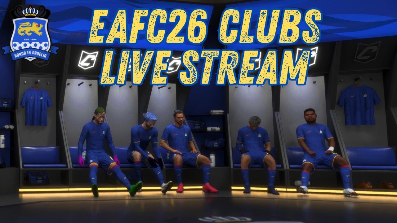 EAFC 26 Clubs AND IT'S LIVE!