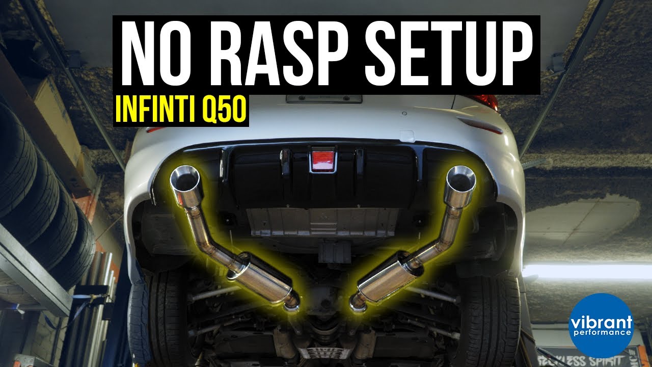 Obtaining the perfect VQ Exhaust Sound | Custom Vibrant Q50 Axleback