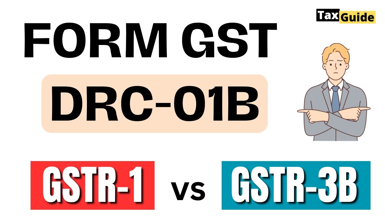 GST DRC-01B | Intimation in FORM DRC-01B | Difference in GSTR1 & GSTR 3B | Rule 88C | DRC-01B Notice