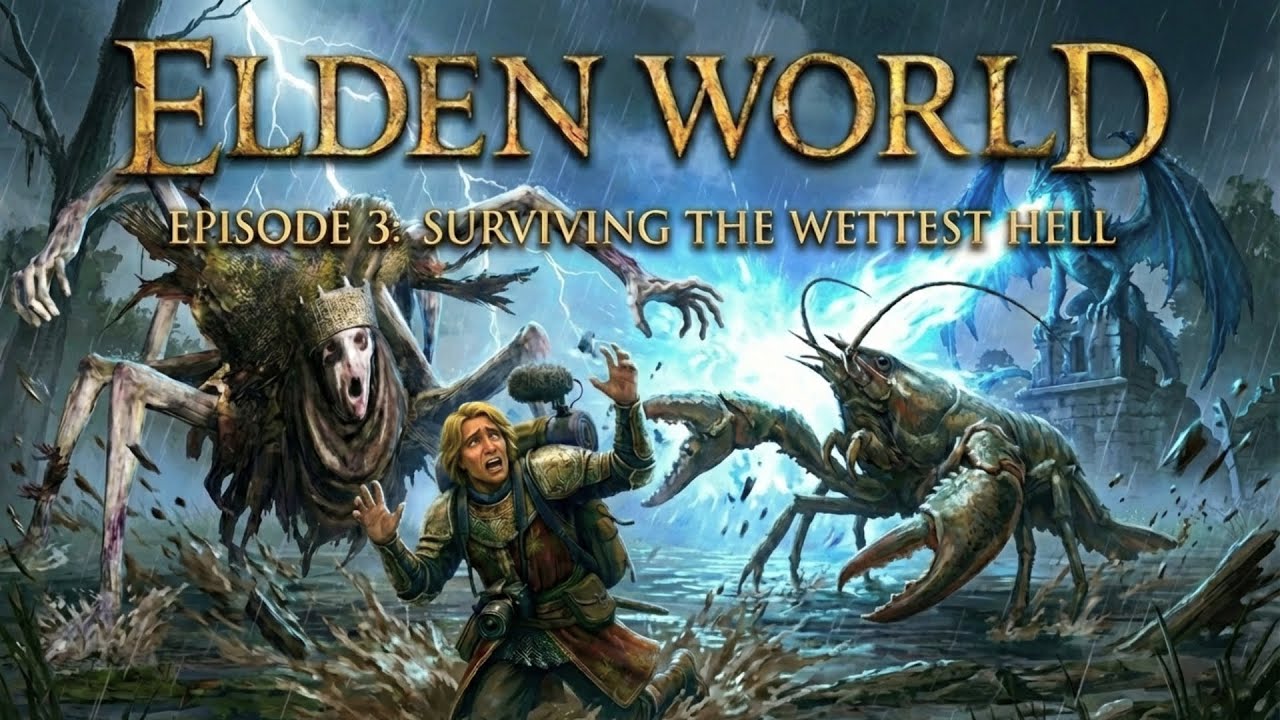 Elden World Ep. 3: Liurnia, The Wettest Hell (Elden Ring Documentary) 🦞🌧️