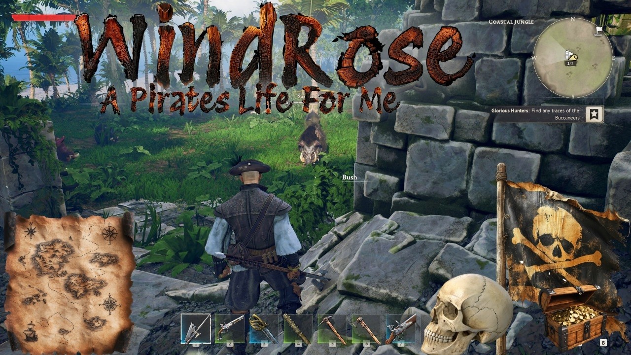 OPEN WORLD PIRATE GAME ! DEMO GAMEPLAY WINDROSE ! PART 4 BUILDING THE COVE! (Portrait)