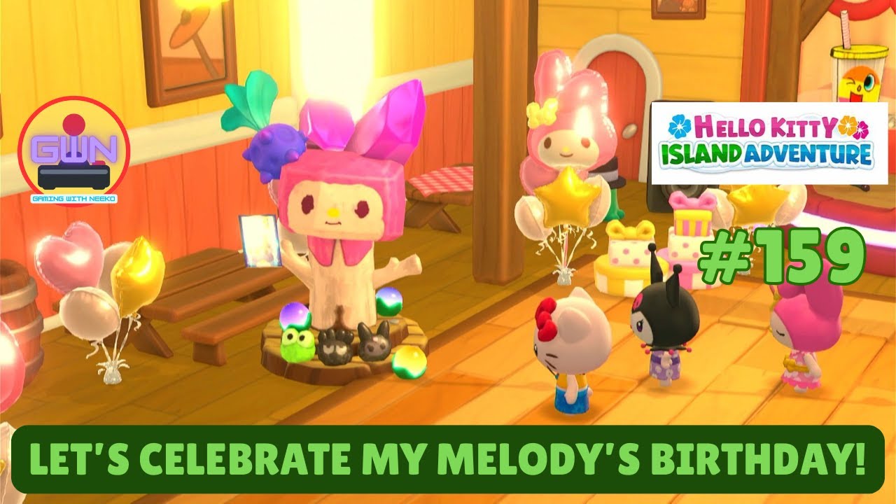Hello Kitty Island Adventure #159: Lets celebrate My Melody's birthday!