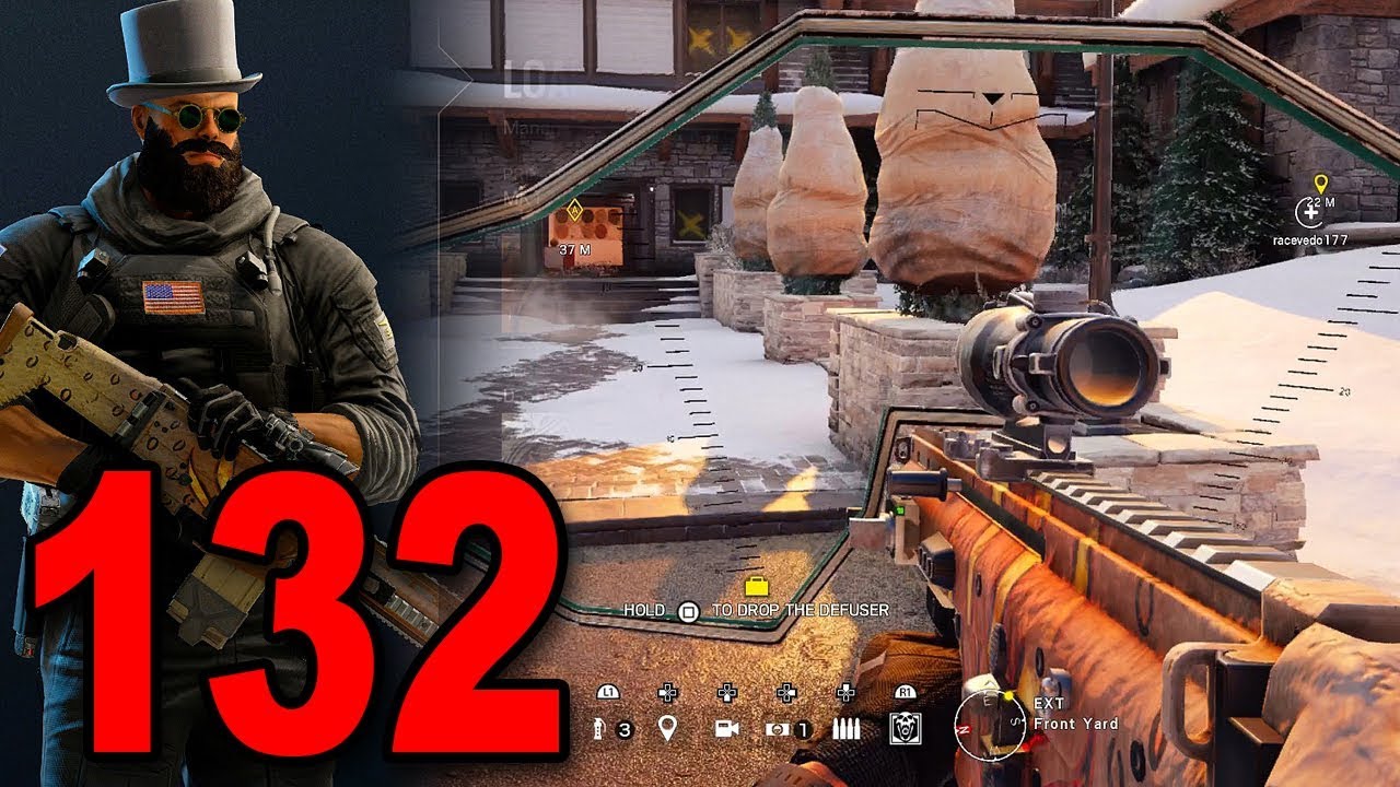 WTF IS THIS BLACKBEARD 😂 (Dignified Skin) - Rainbow Six Siege (Part 132)