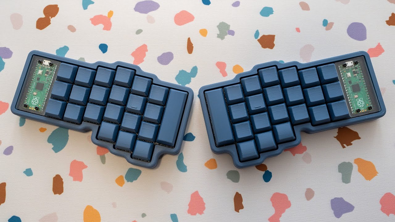 Building a Split USB-C Handwired Keyboard
