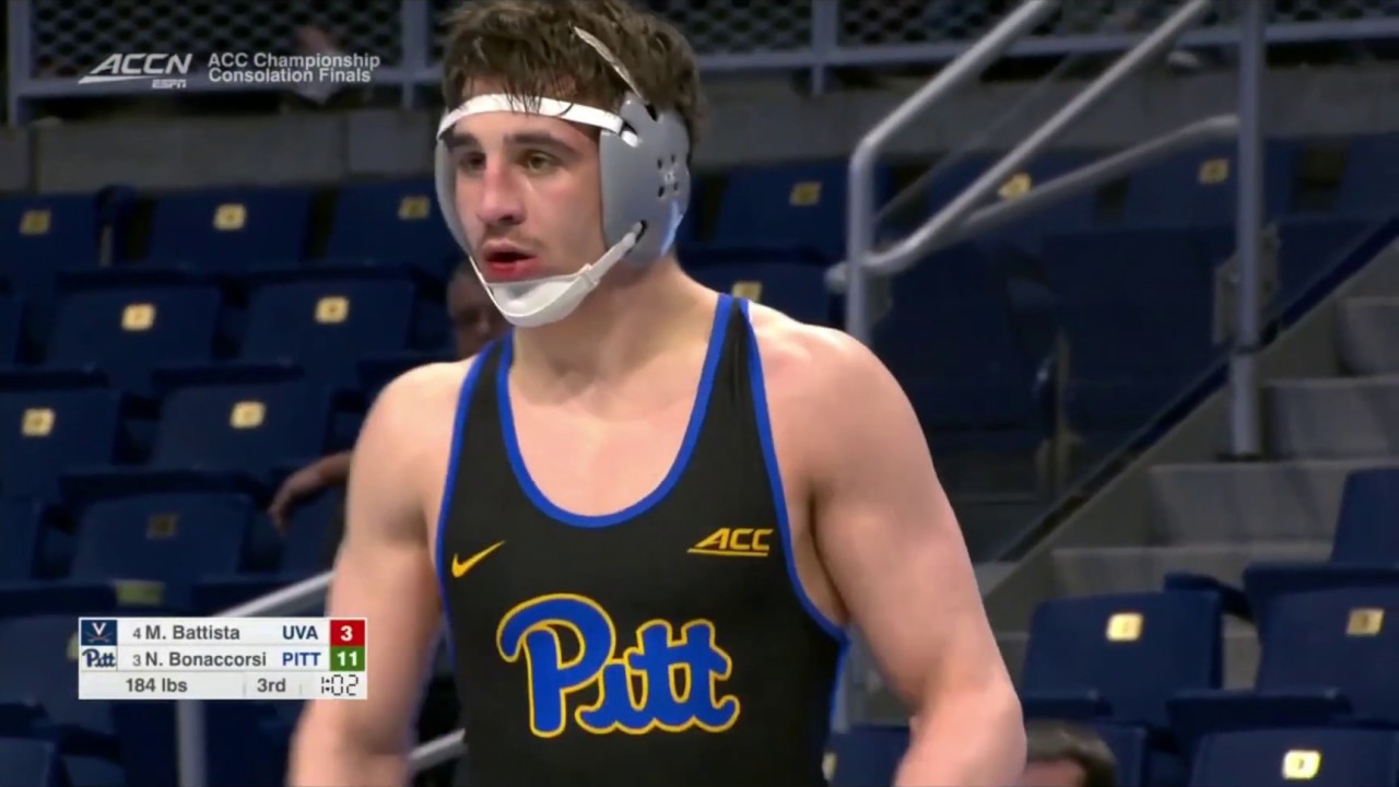 184lbs Nino Bonaccorsi Pitt maj dec Michael Battista Virginia