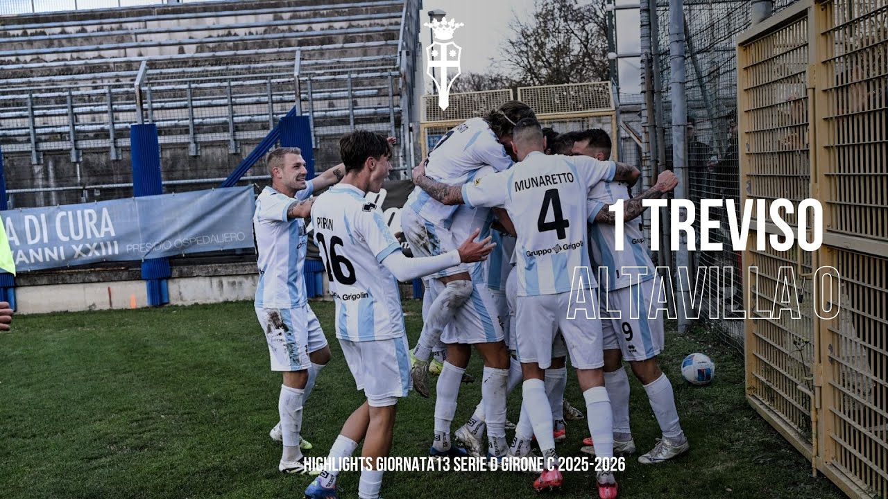 TREVISO FBC VS ALTAVILLA - HIGHLIGHTS - Giornata 13 serie d girone c 2025-2026