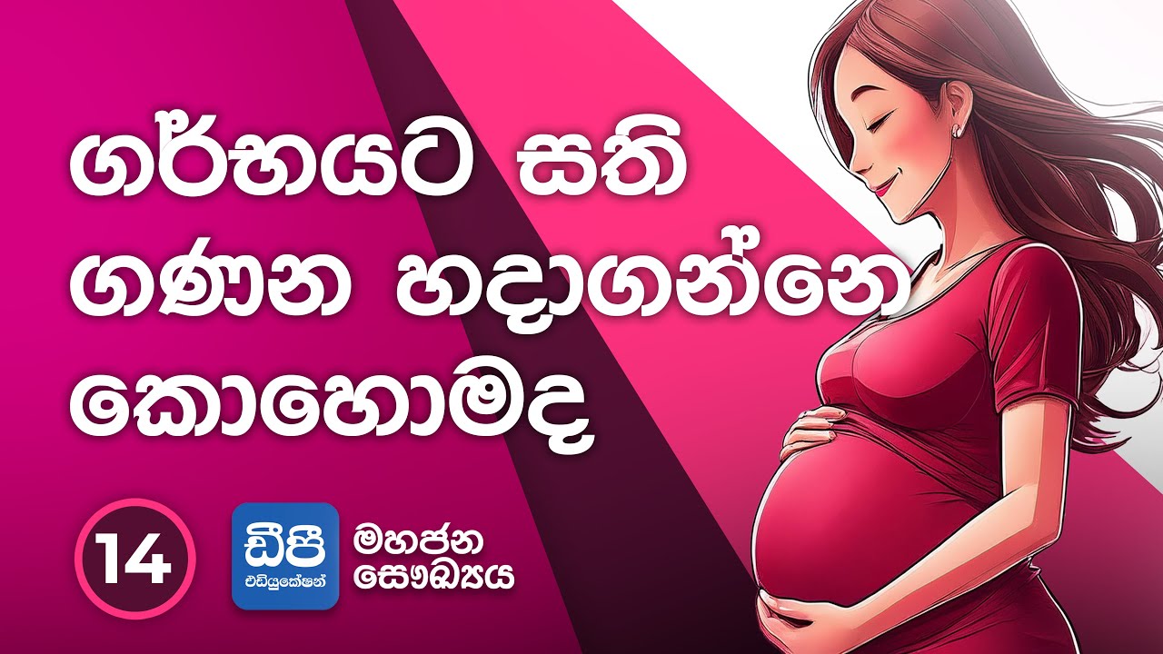 14. ගර්භයට සති ගණන හදාගන්නෙ කොහොමද
