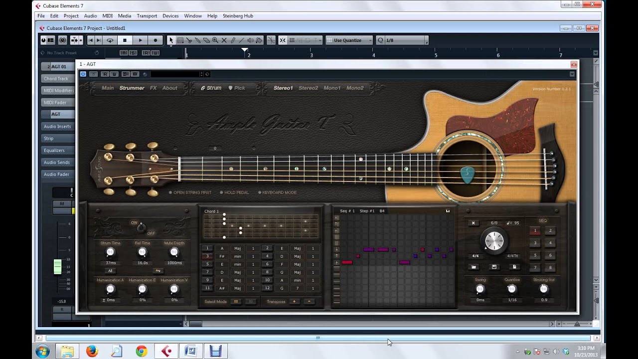 [Tutorial] Instant Strumming on Ample Guitar (Revised) on Cubase