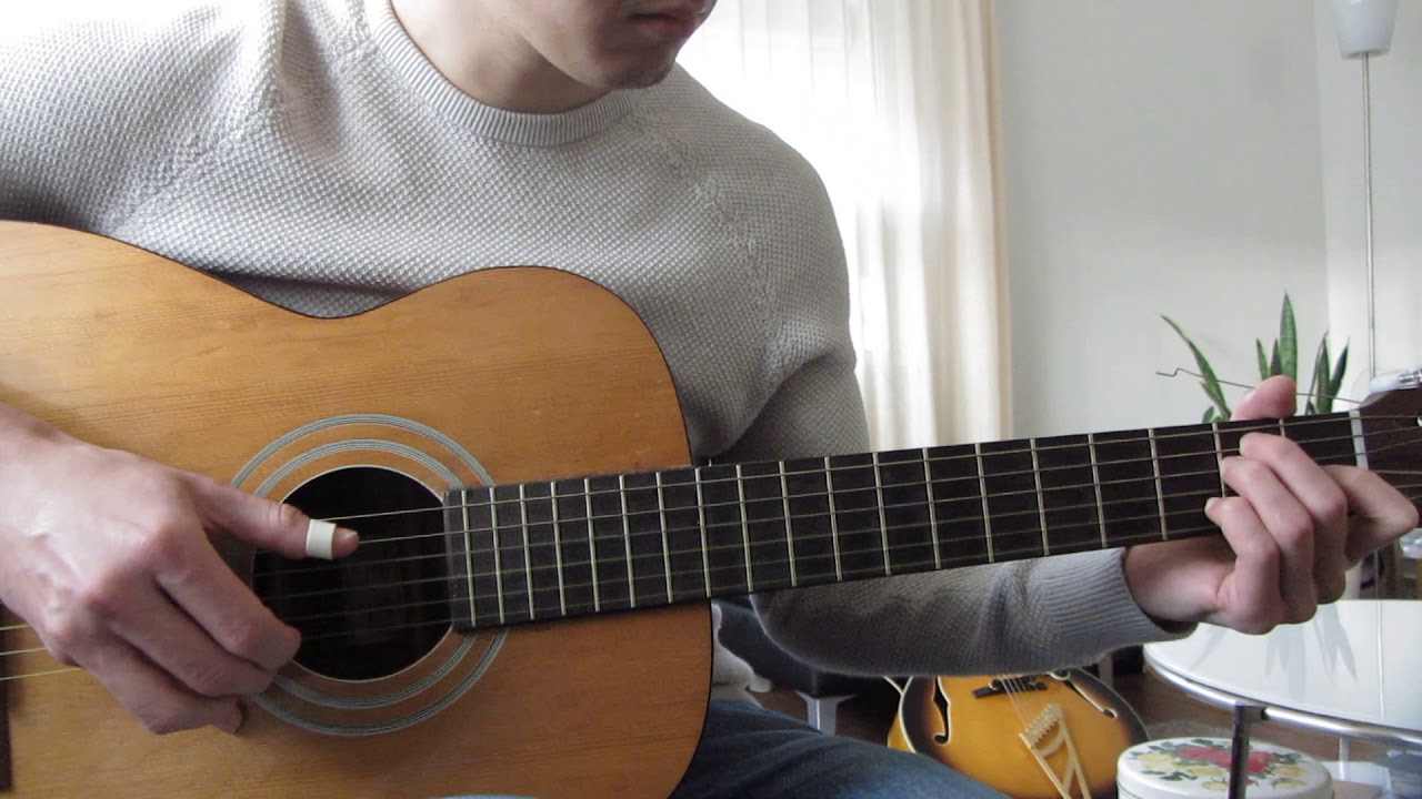 Jerry Reed - Fine on My Mind tutorial lesson | How to play