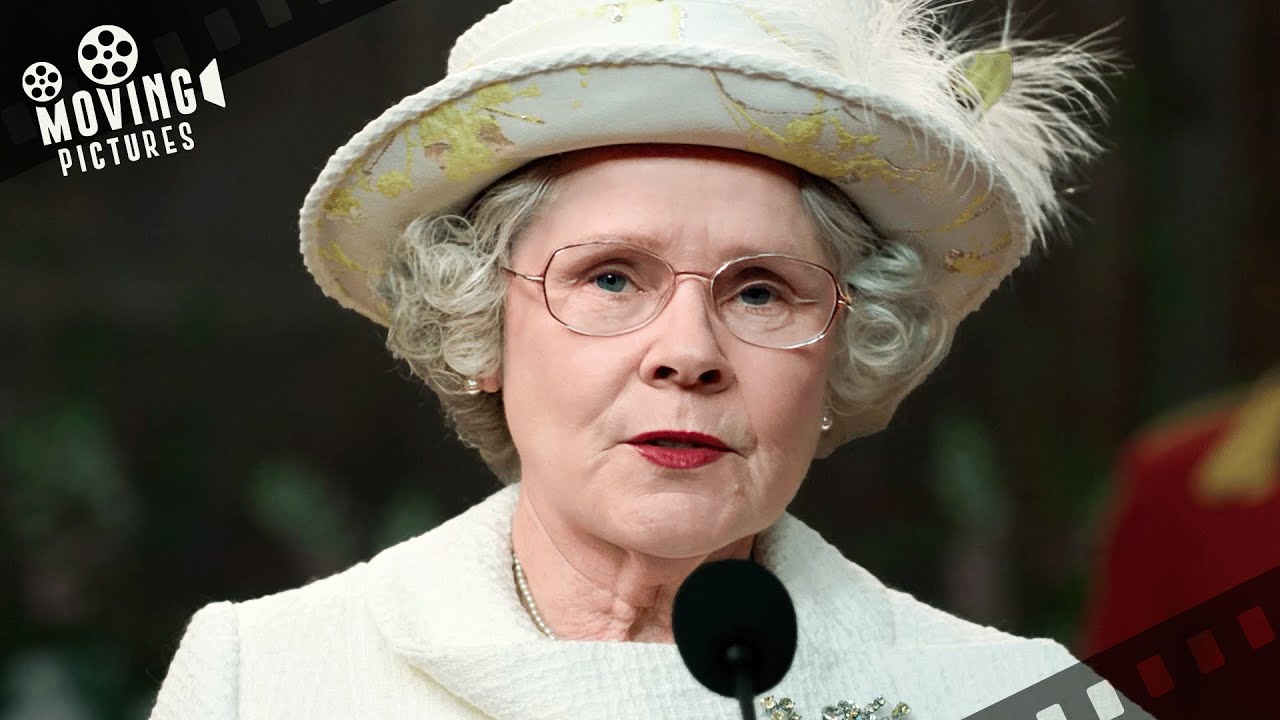 The Queen&rsquo;s Speech at Charles and Camilla&rsquo;s Wedding | The Crown (Imelda Staunton, Dominic West)