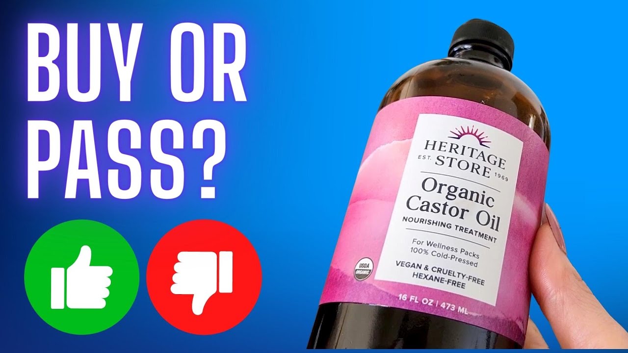 Review: Heritage Store Organic Castor Oil
