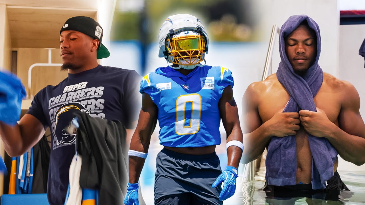 Everything An NFL Player Does In A Day | LA Chargers