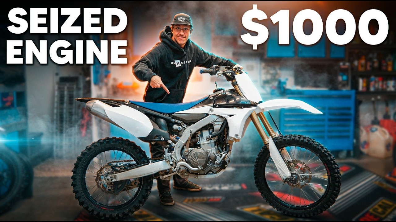 I Bought a Locked Up 2013 Yamaha YZ450F for $1,000