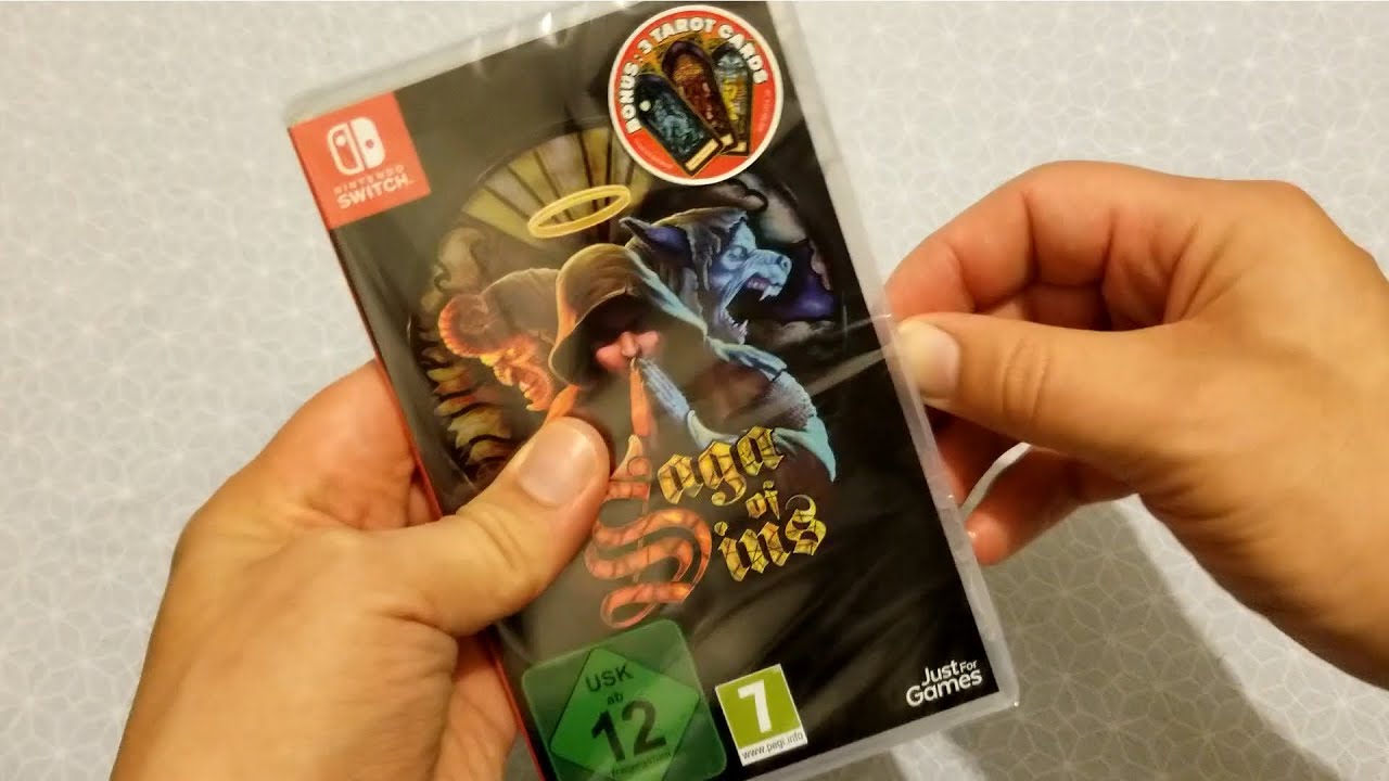 UNBOXING SAGA OF SINS SWITCH