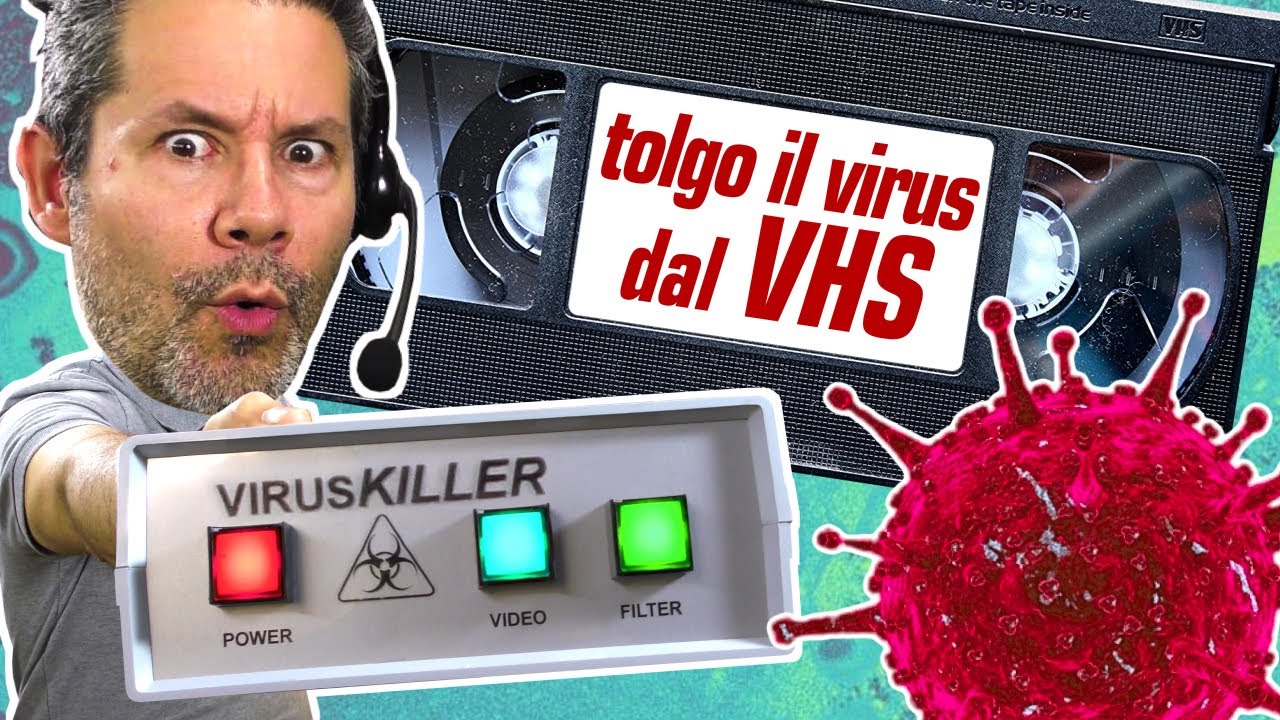 Tolgo il virus dal VHS 📼 Protezione anticopia Macrovision