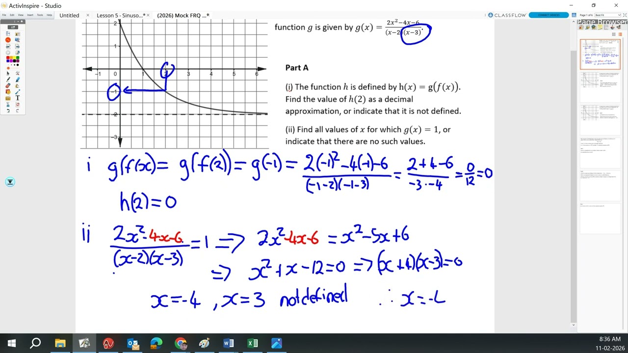 (2026) Mock FRQ Part C