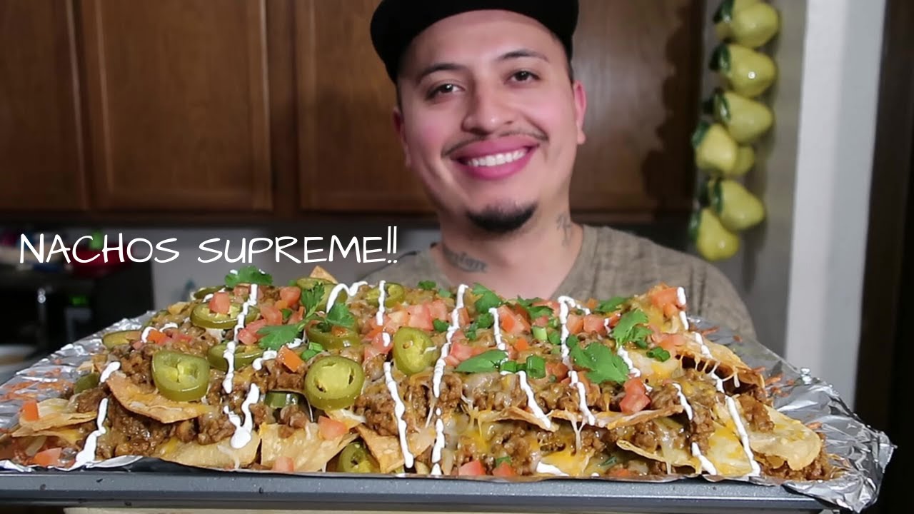 🔴RECETA FAMILIAR PARA LA CUARENTENA!#NACHOS SUPREME 👌#RecetaDeNachosSupreme#ALEXYGABYVLOGS#MUYRICOS