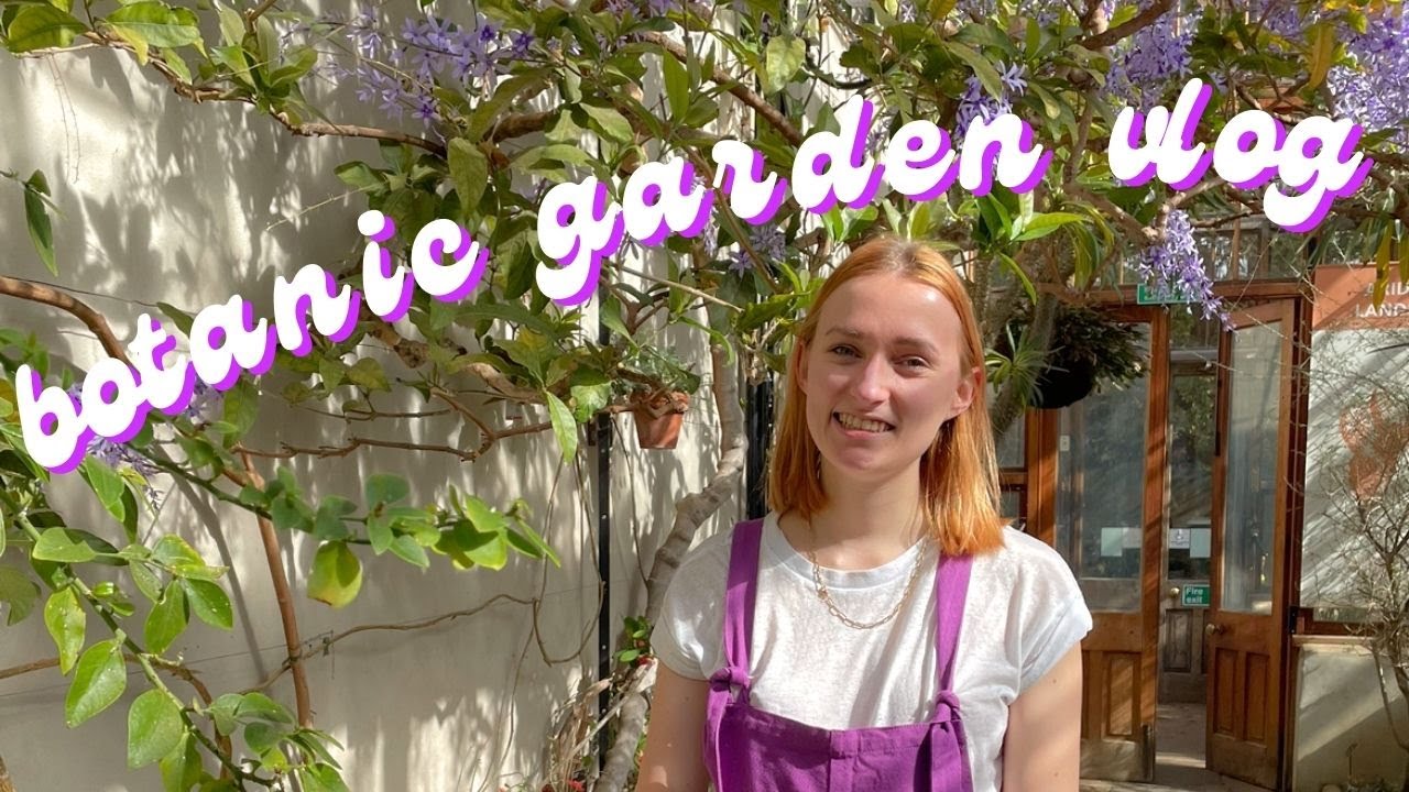 cambridge botanic garden vlog 🌿
