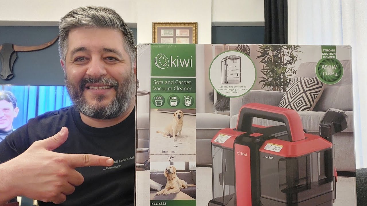 KİWİ KCC-4322 Halı ve Koltuk Temizleme Makinesi.