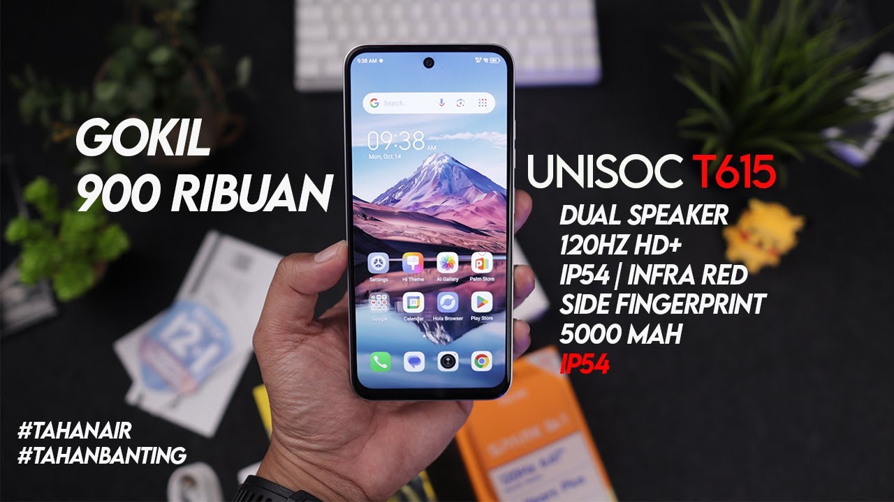 GOKILL!!MURAH Fitur PALING LENGKAP!Spek Ngebut,Layar 120Hz, IP54, Ada Fingerprint | Tecno Spark Go1